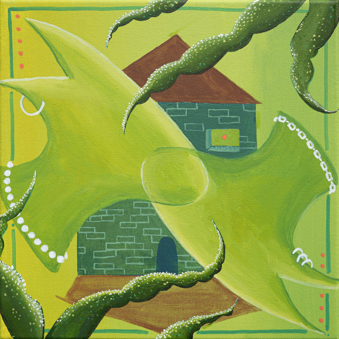 Maturité - 30cm x 30cm Original sur toile : 280€ TTC Print numéroté : 40€ TTC